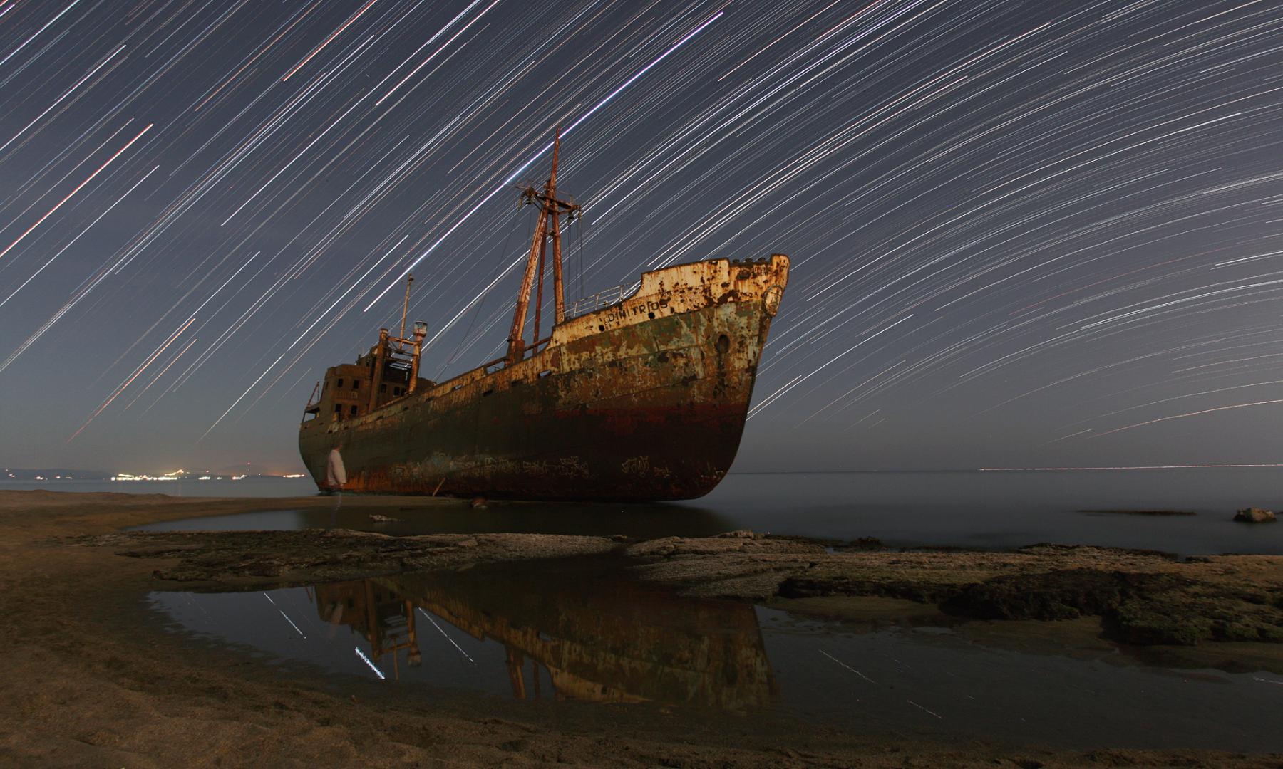 Star Trails and the Captain’s Ghost
