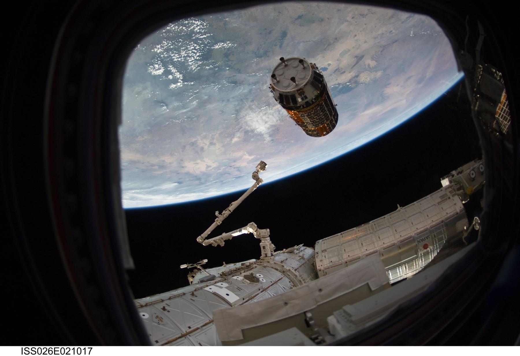 Japan’s Kounotori2 Supply Ship Approaches the Space Station