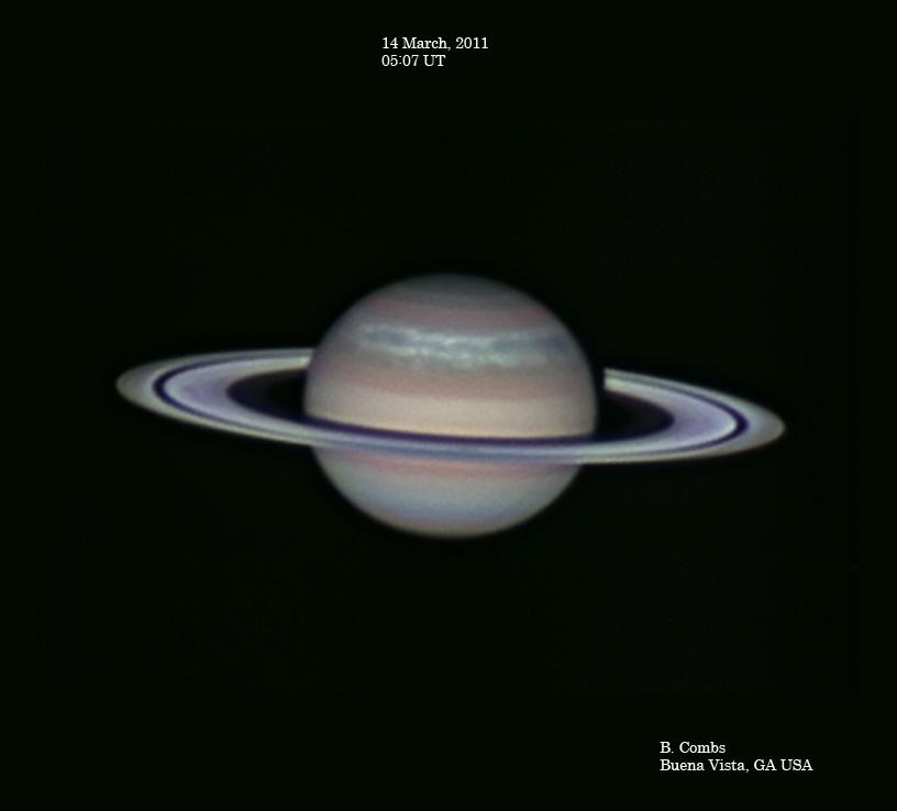 Saturn’s Serpent Storm