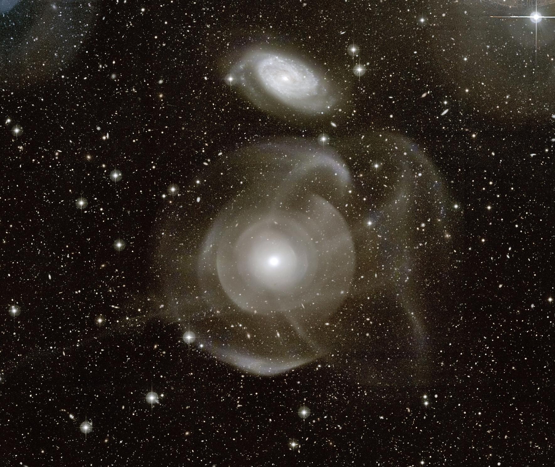 Galaxy NGC 474: Cosmic Blender