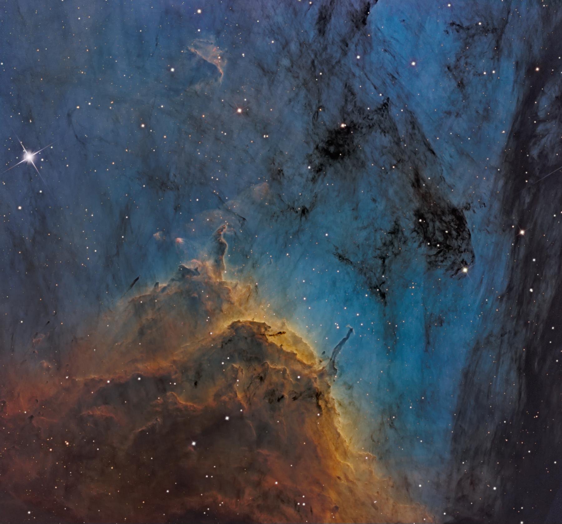 Pelican Nebula Close Up