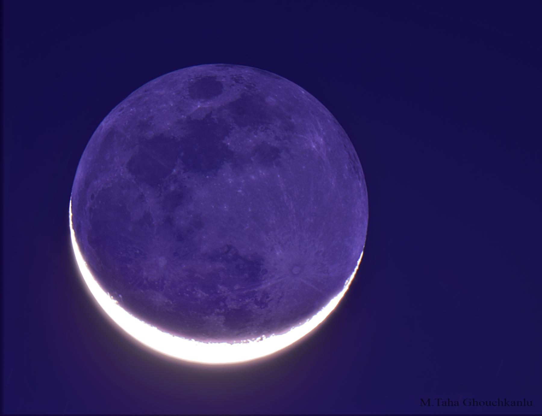 The New Moon in the Old Moon’s Arms