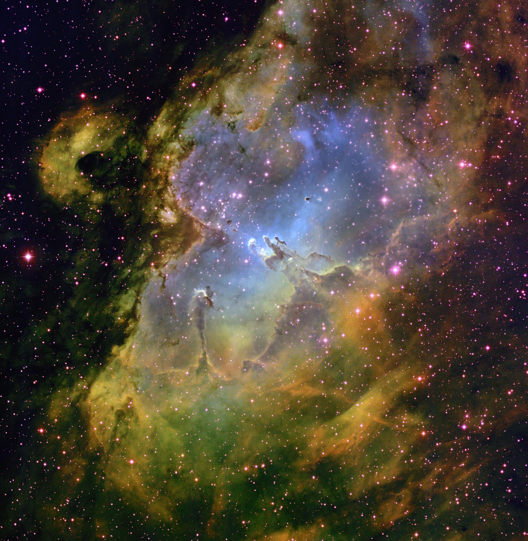 The Eagle Nebula from Kitt Peak