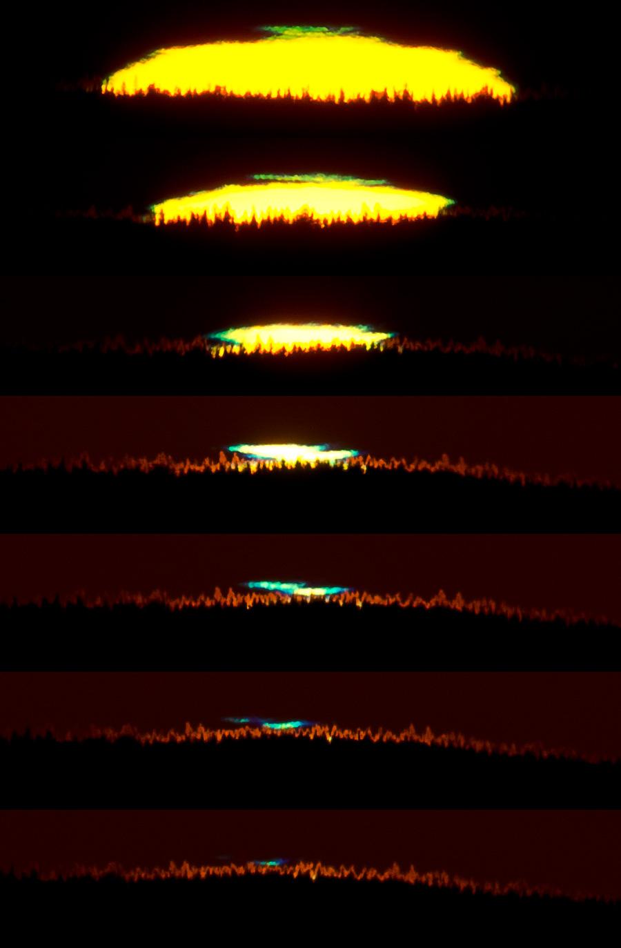 Northern Green Flash