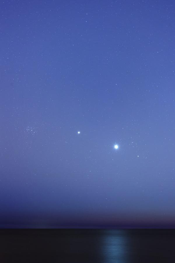 Conjunctions near Dawn