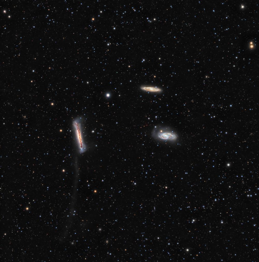 The Tidal Tail of NGC 3628