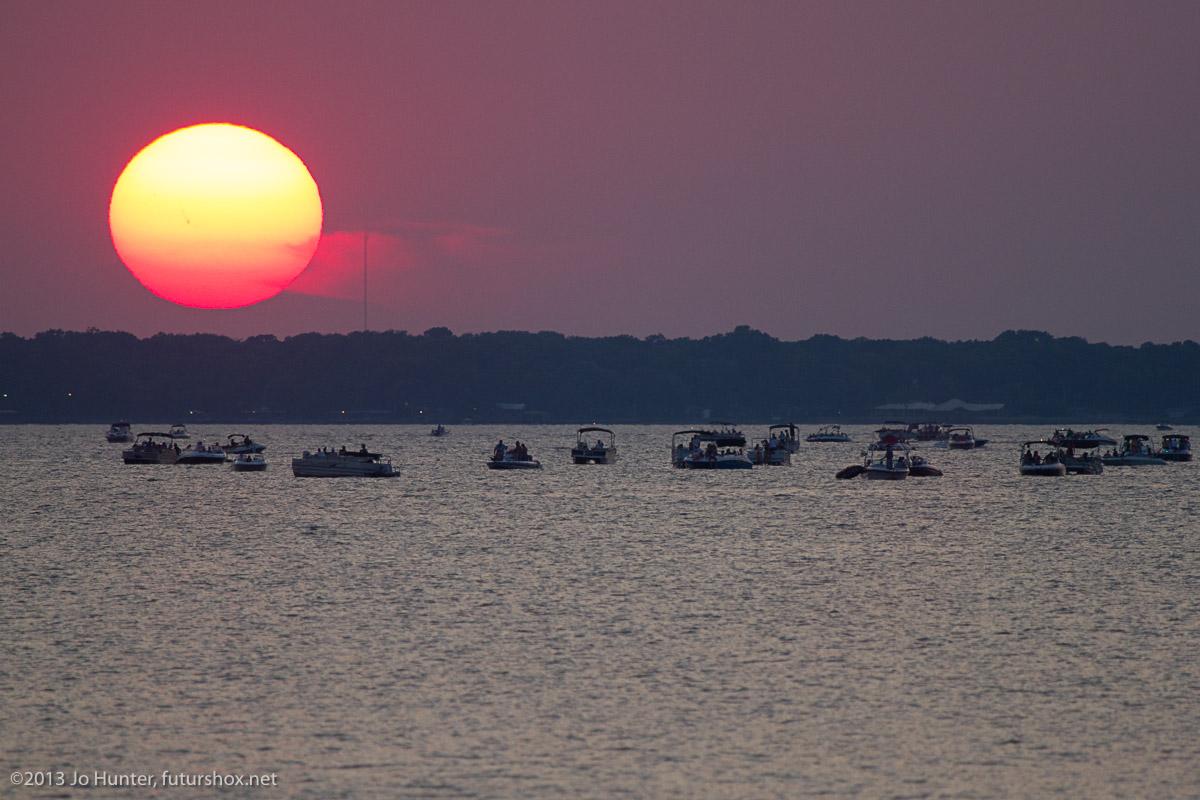 Sunspot at Sunset