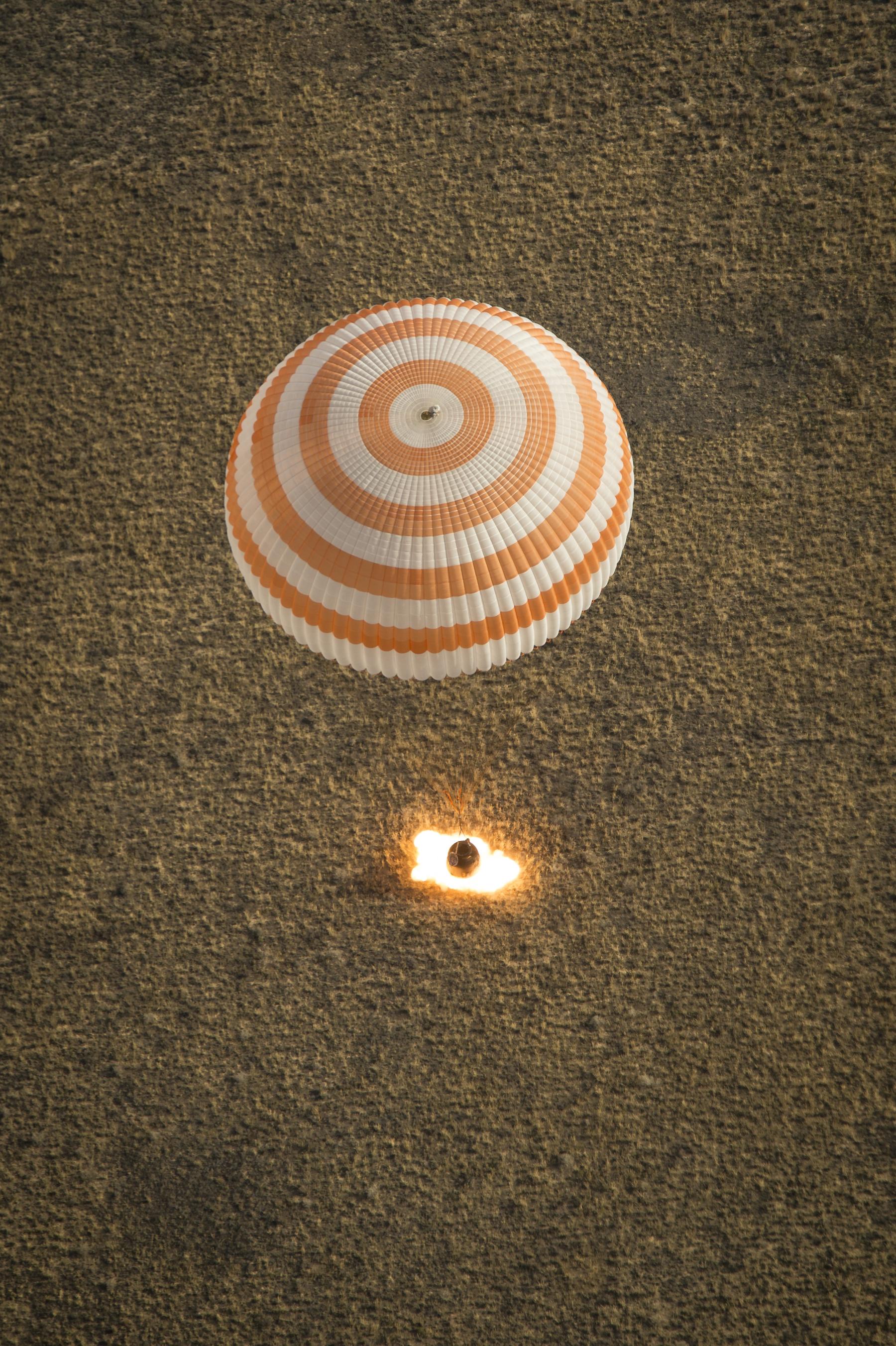 A Landing on Planet Earth
