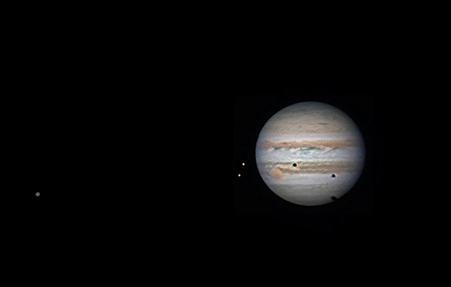 Jupiter’s Triple Shadow Transit