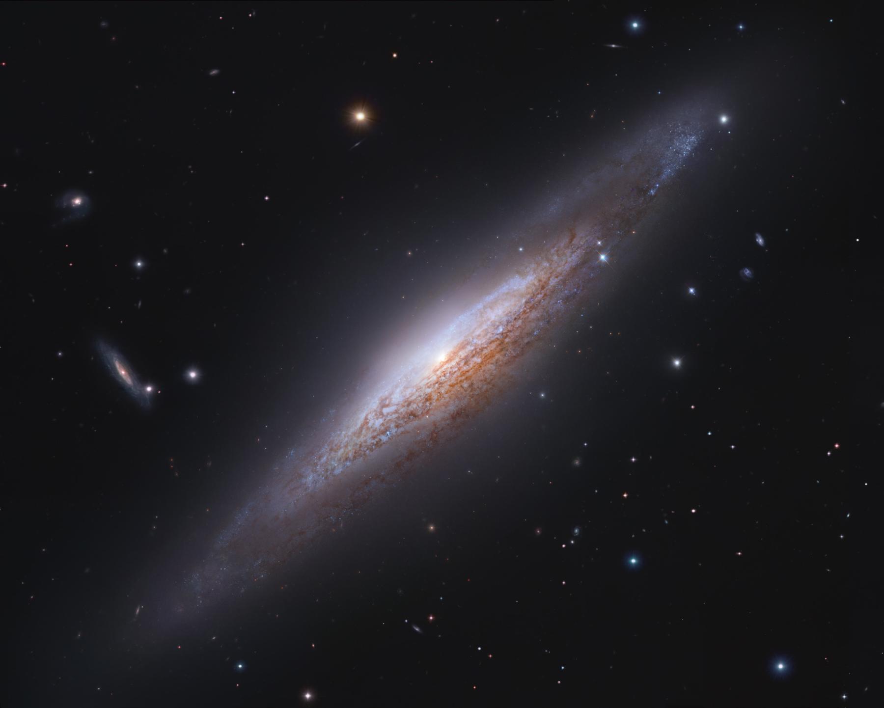 NGC 2683: Edge On Spiral Galaxy
