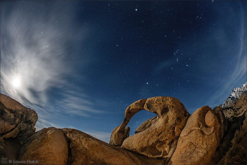 Mobius Arch Moonrise