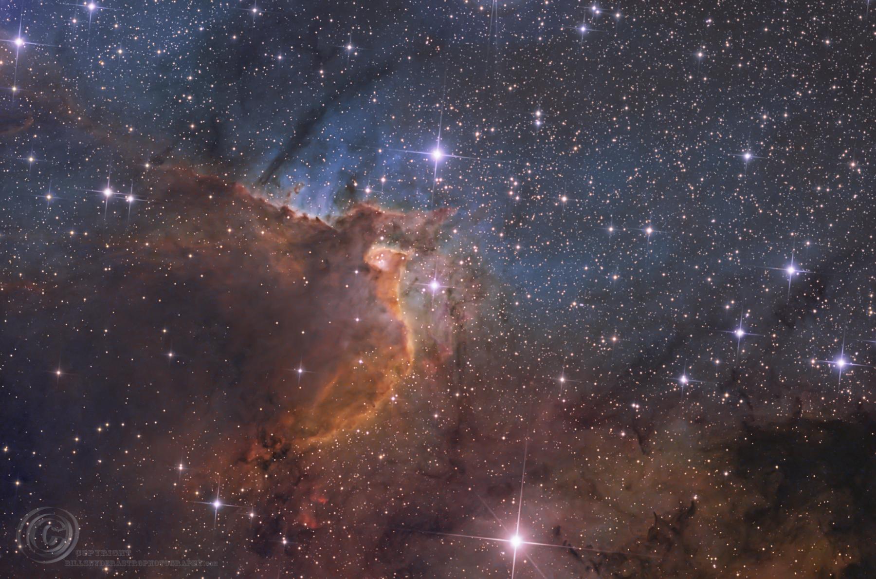 SH2-155: The Cave Nebula