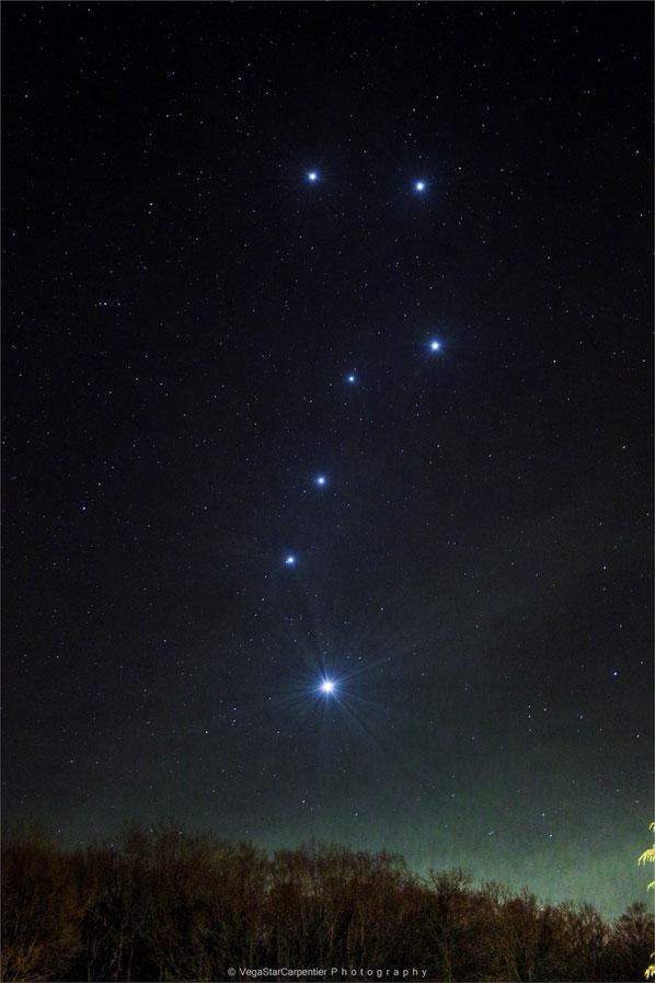 The Big Dipper Enhanced