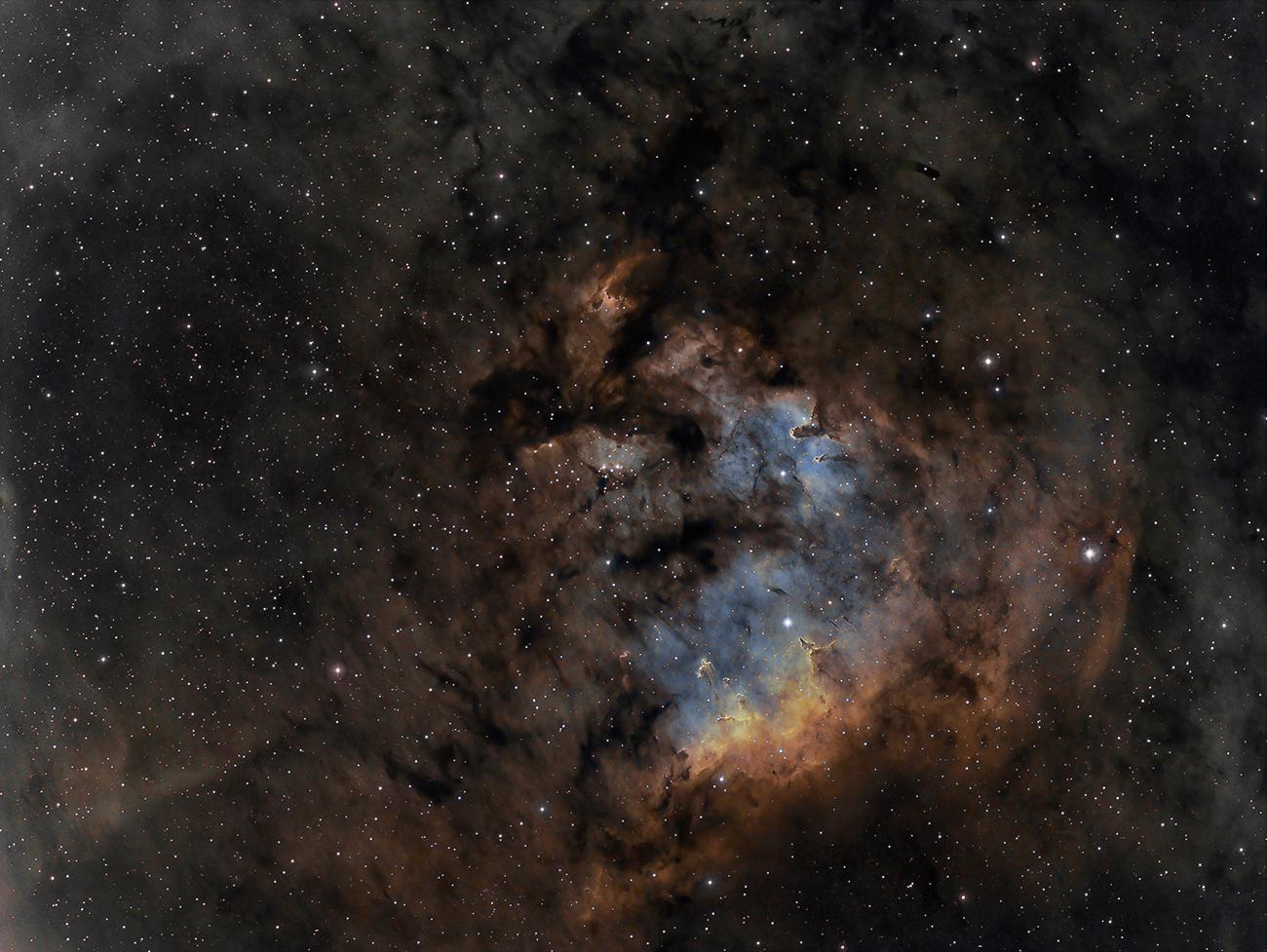 NGC 7822 in Cepheus