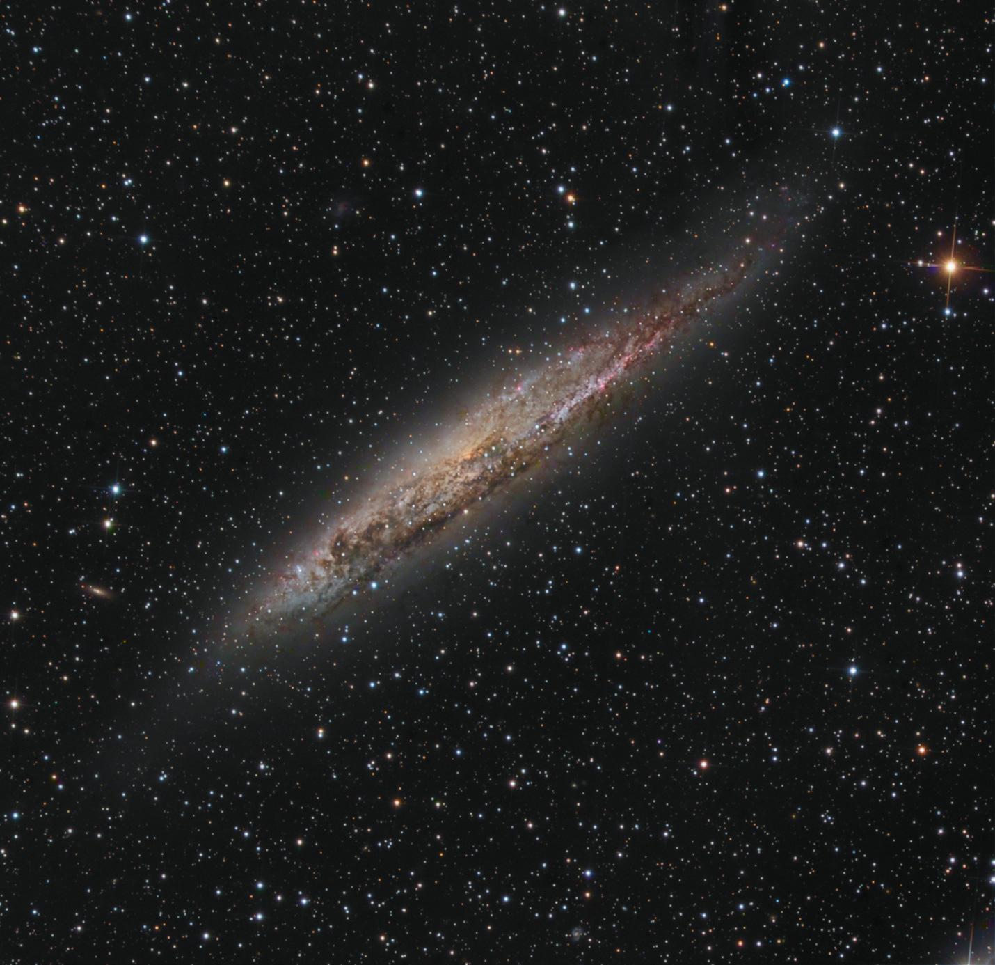 Nearby Spiral Galaxy NGC 4945