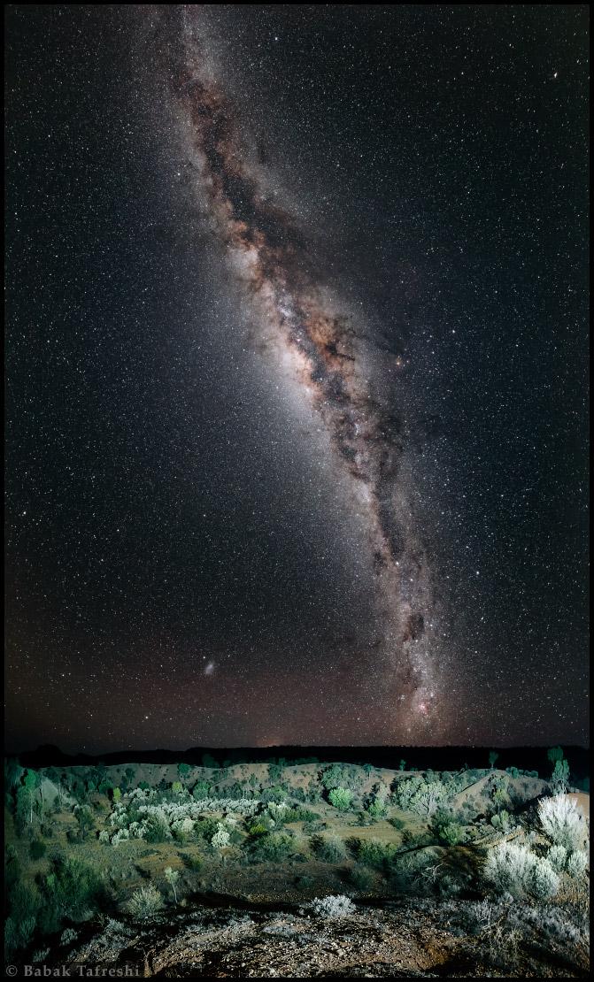 Southern Craters and Galaxies