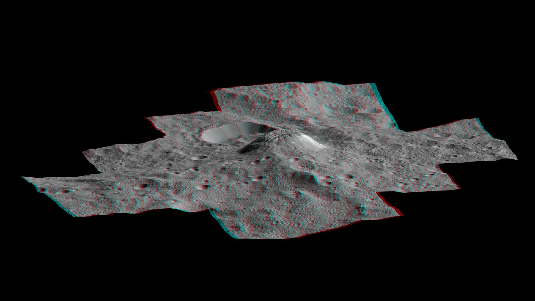 3D Ahuna Mons