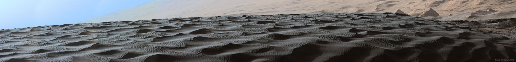Dark Dunes on Mars