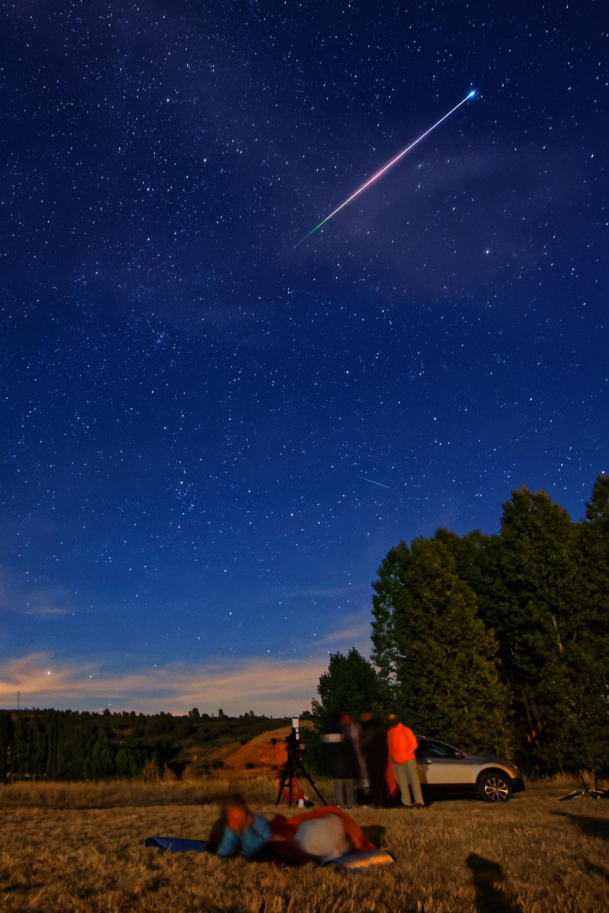 Perseid from Torralba del Burgo