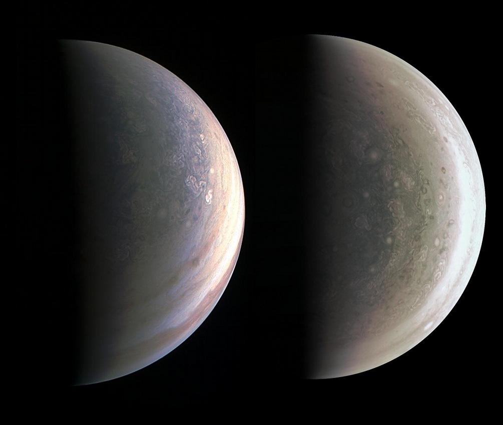 The North and South of Jupiter