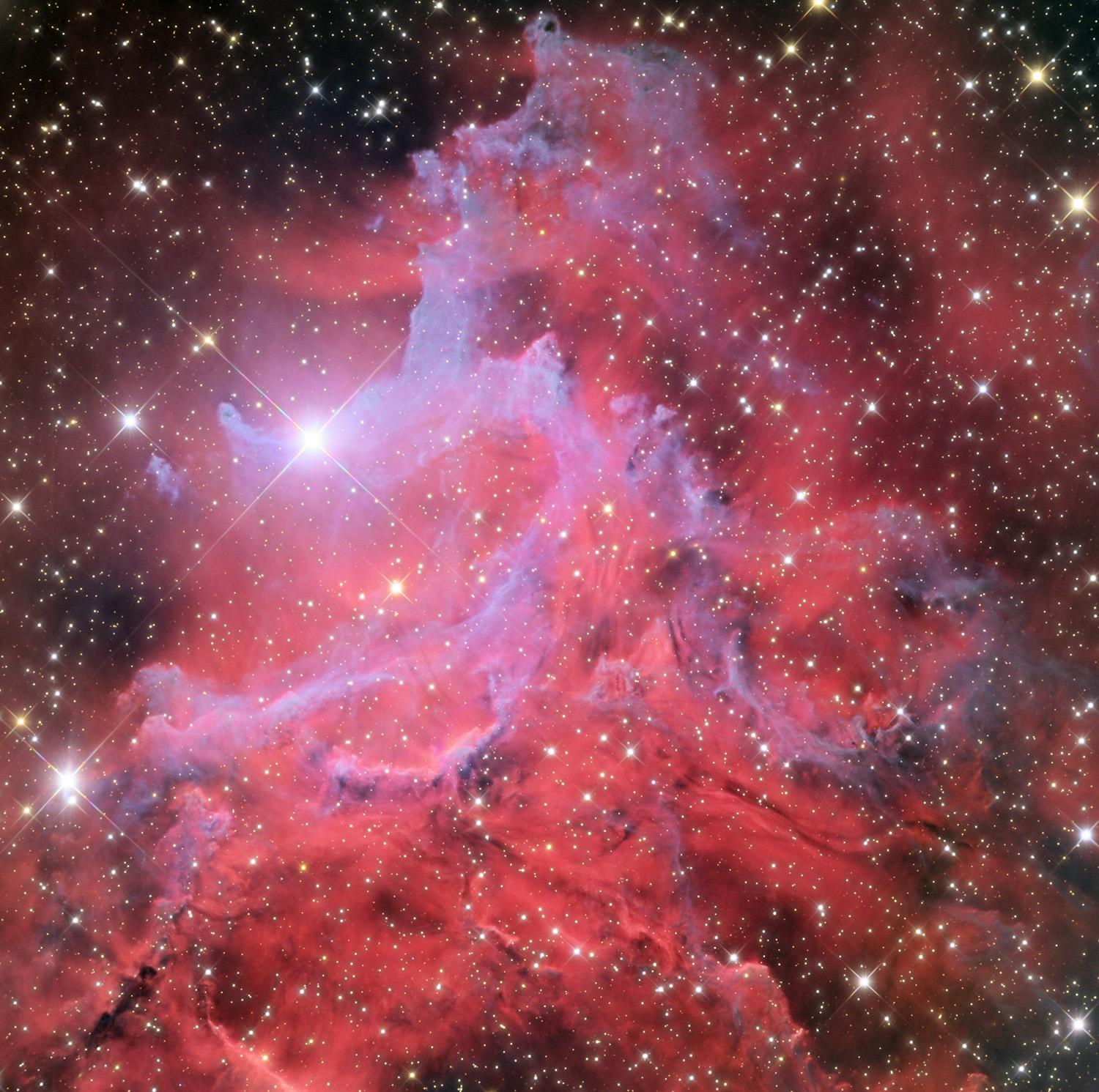 Flaming Star Nebula