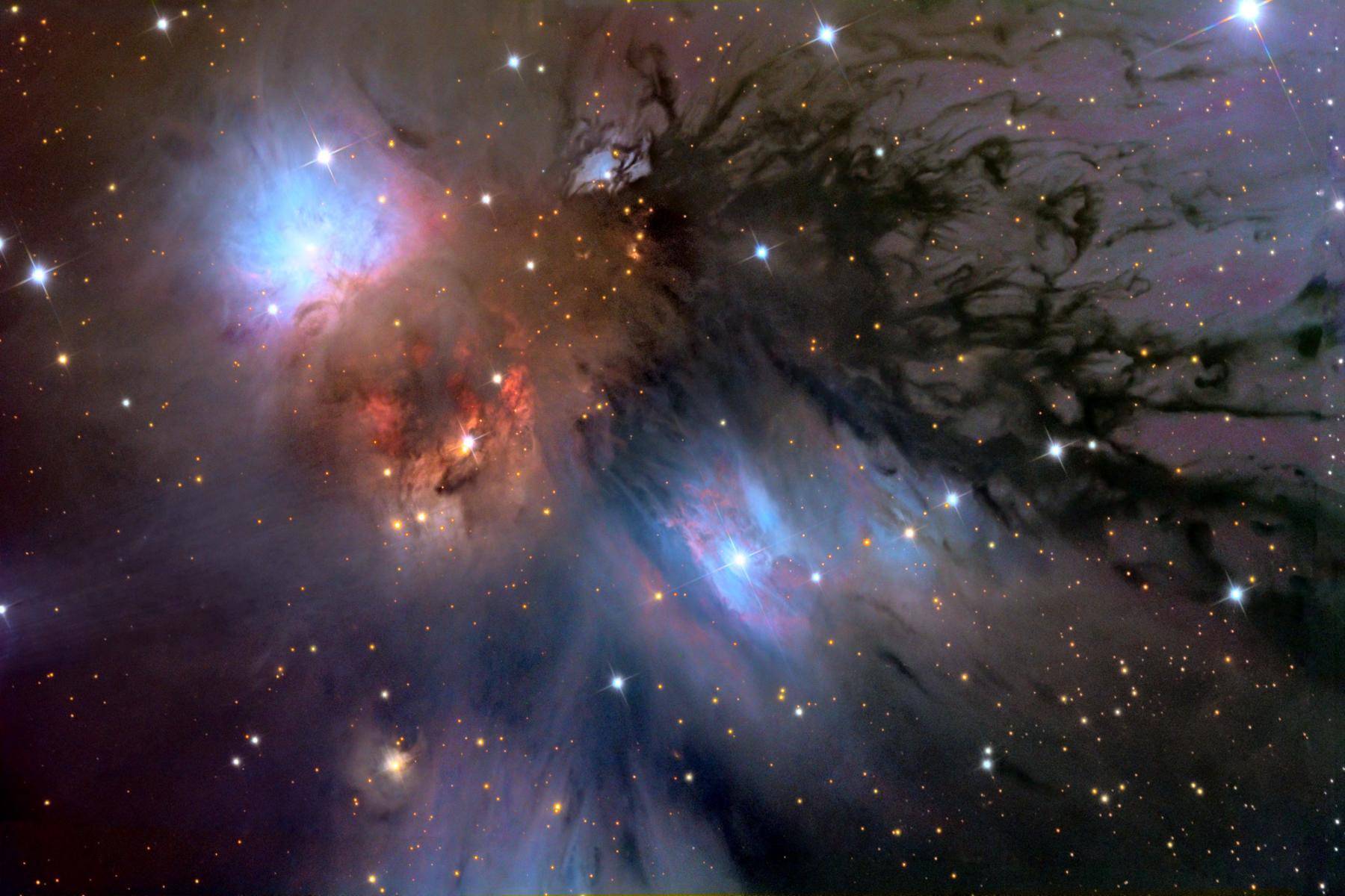 Still Life with Reflecting Dust