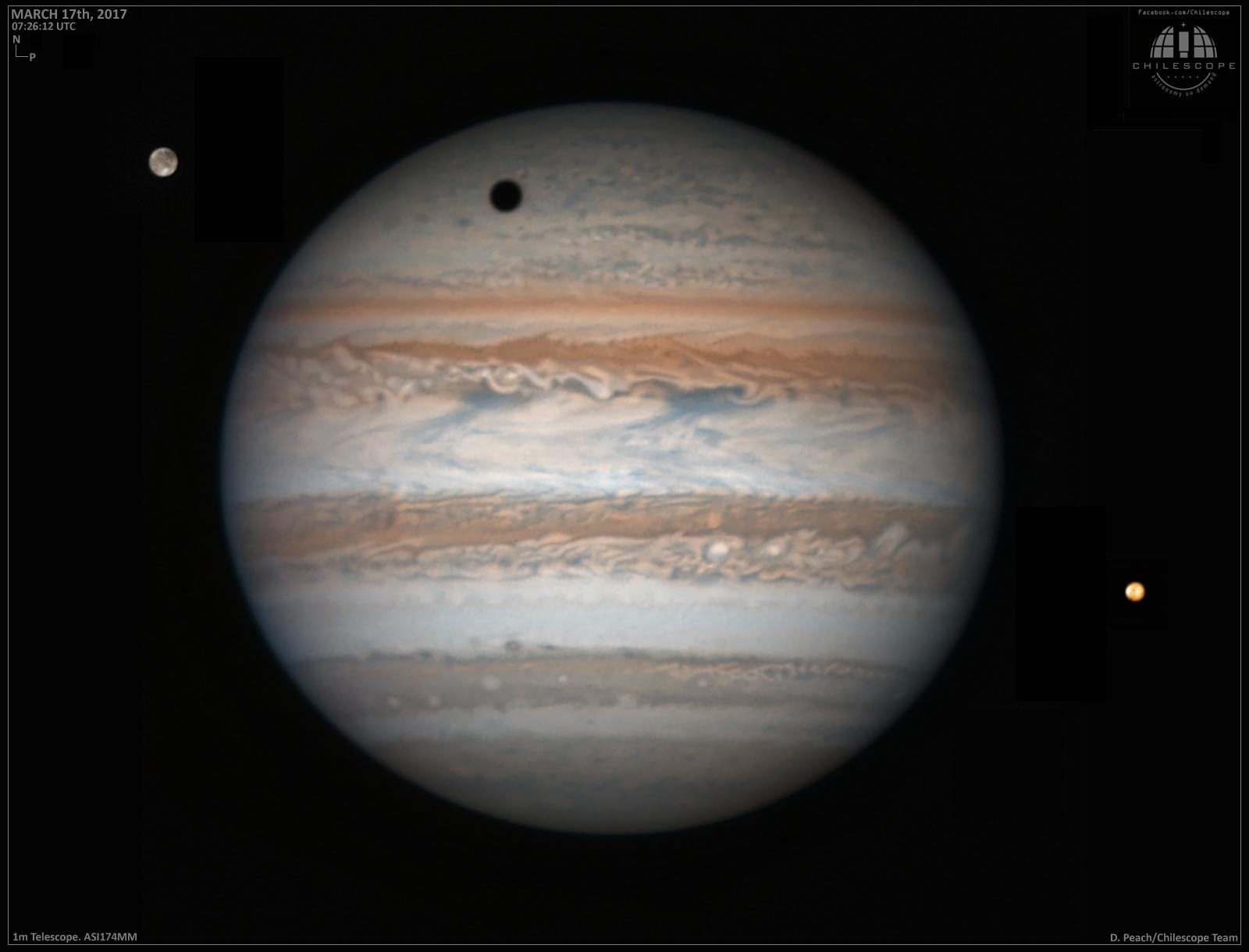 Ganymede’s Shadow
