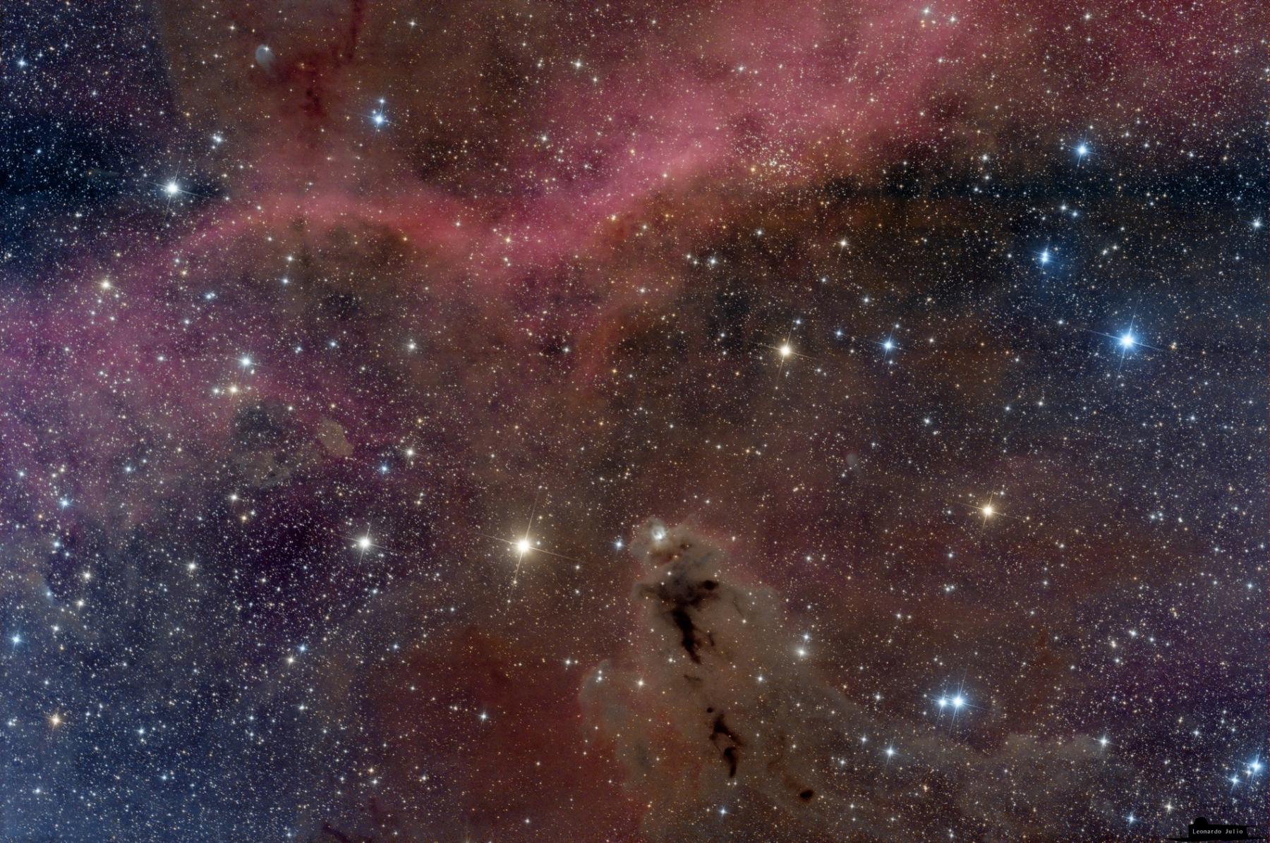 Dark Nebula LDN 1622 and Barnard’s Loop
