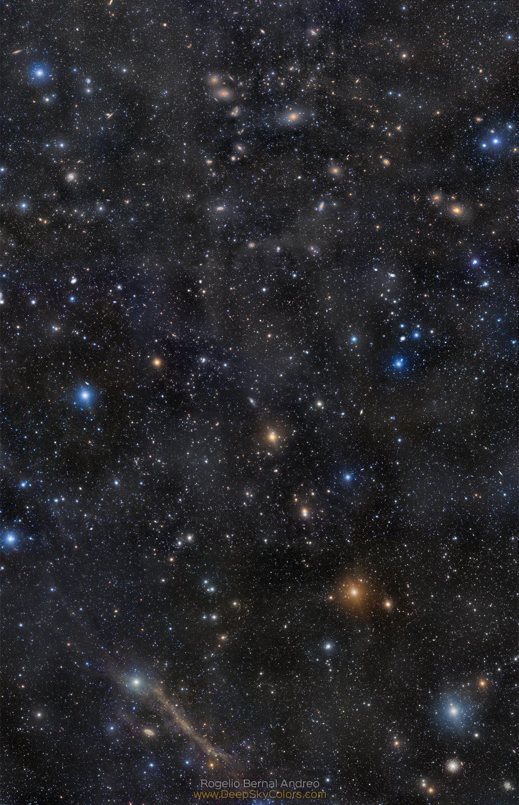 Markarian’s Chain to Messier 64