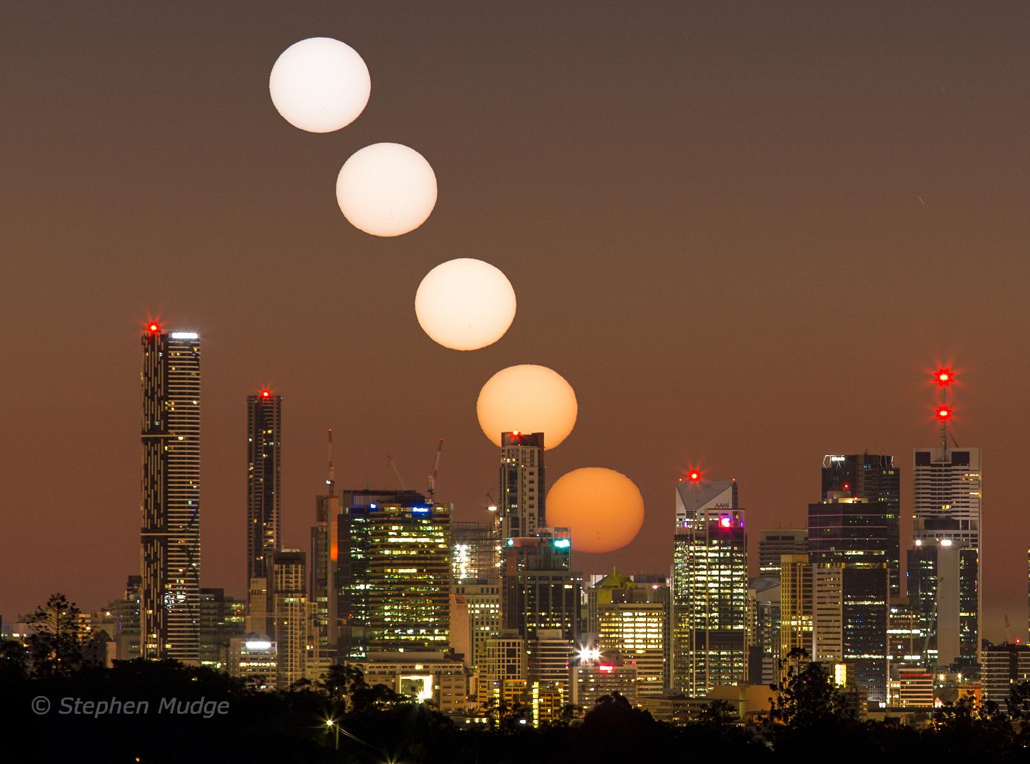 Aphelion Sunrise