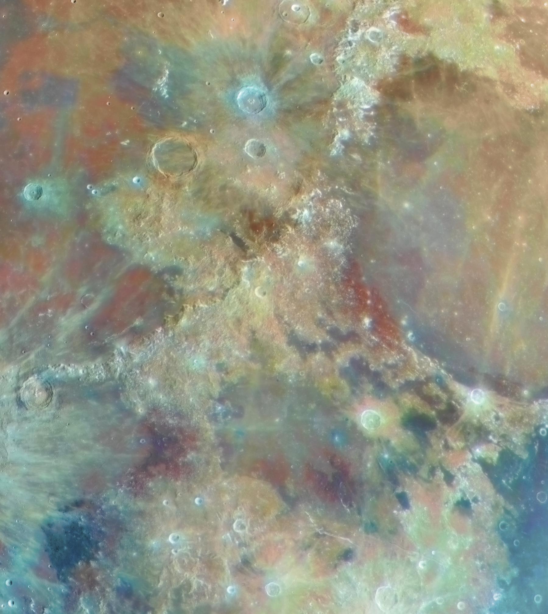 A Colourful Moon