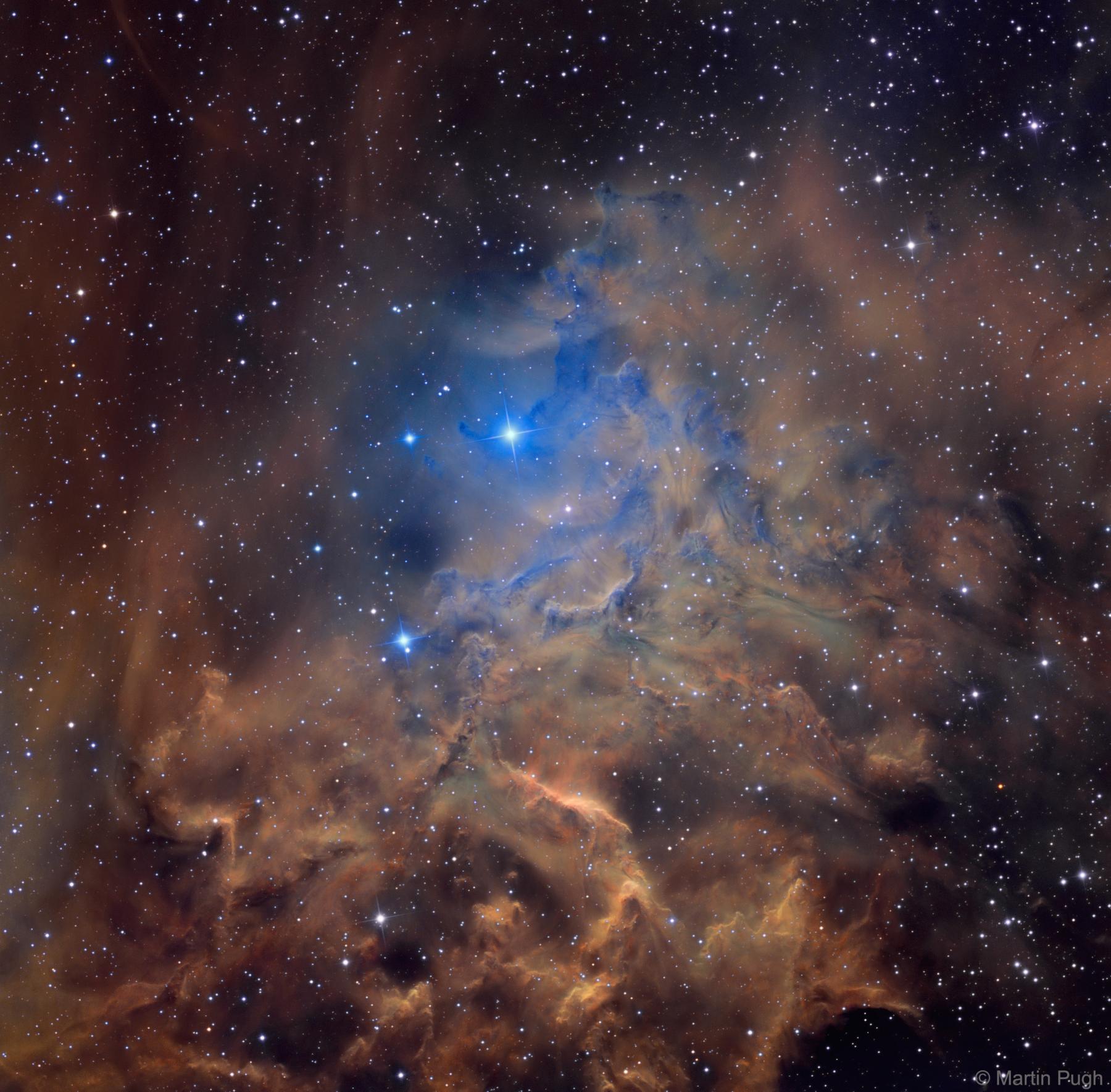 AE Aurigae and the Flaming Star Nebula