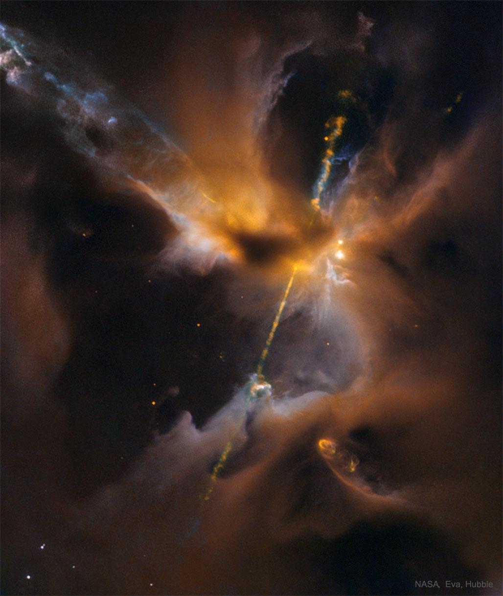 Dual Particle Beams in Herbig Haro 24
