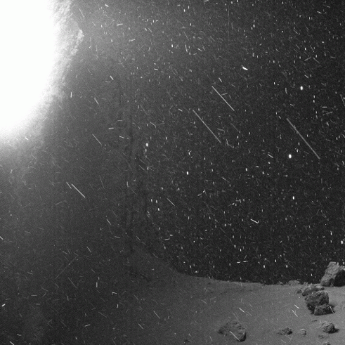 The Snows of Churyumov Gerasimenko