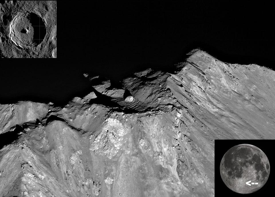 The Unusual Boulder at Tychos Peak