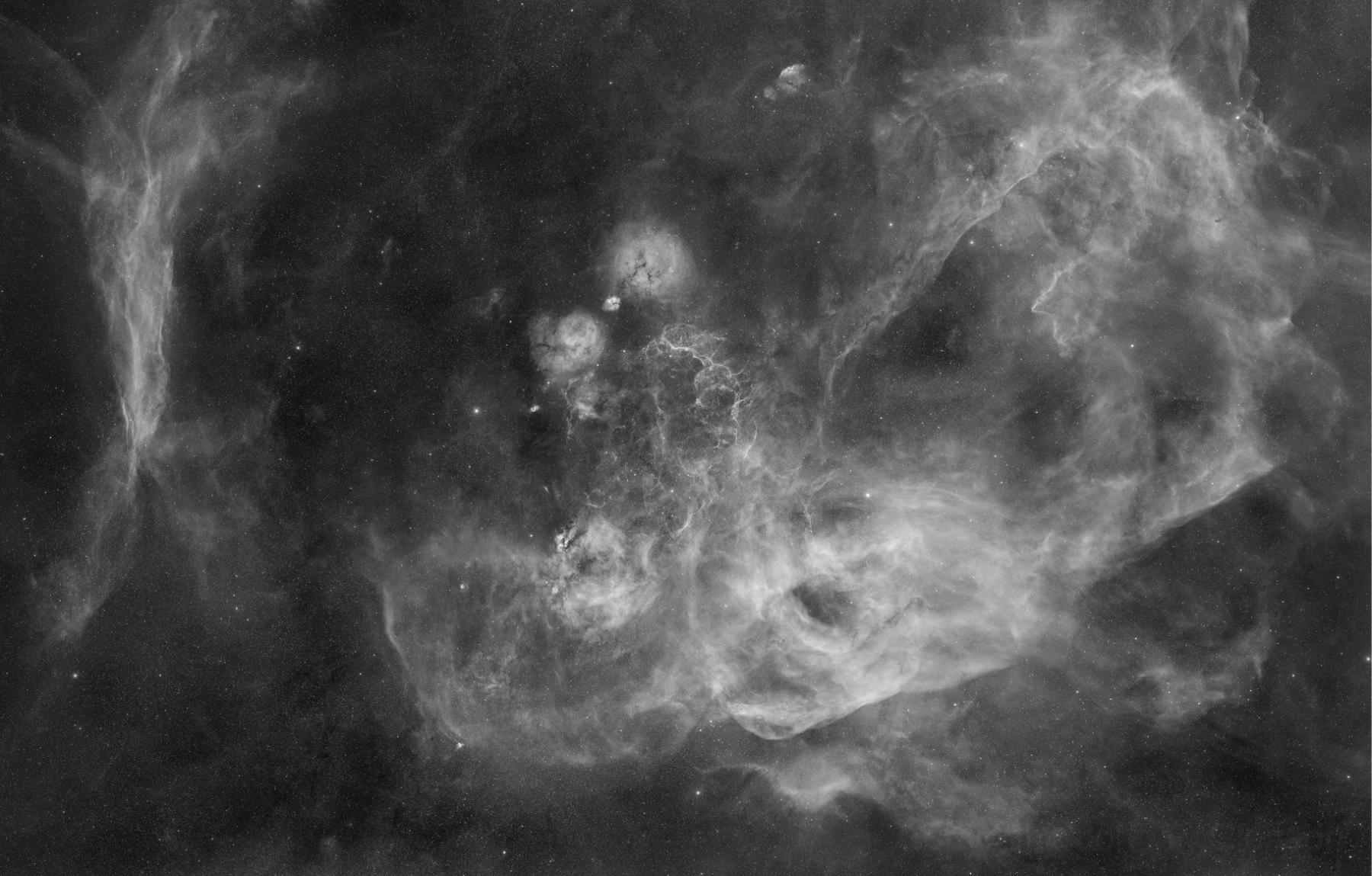 The Gum Nebula Expanse