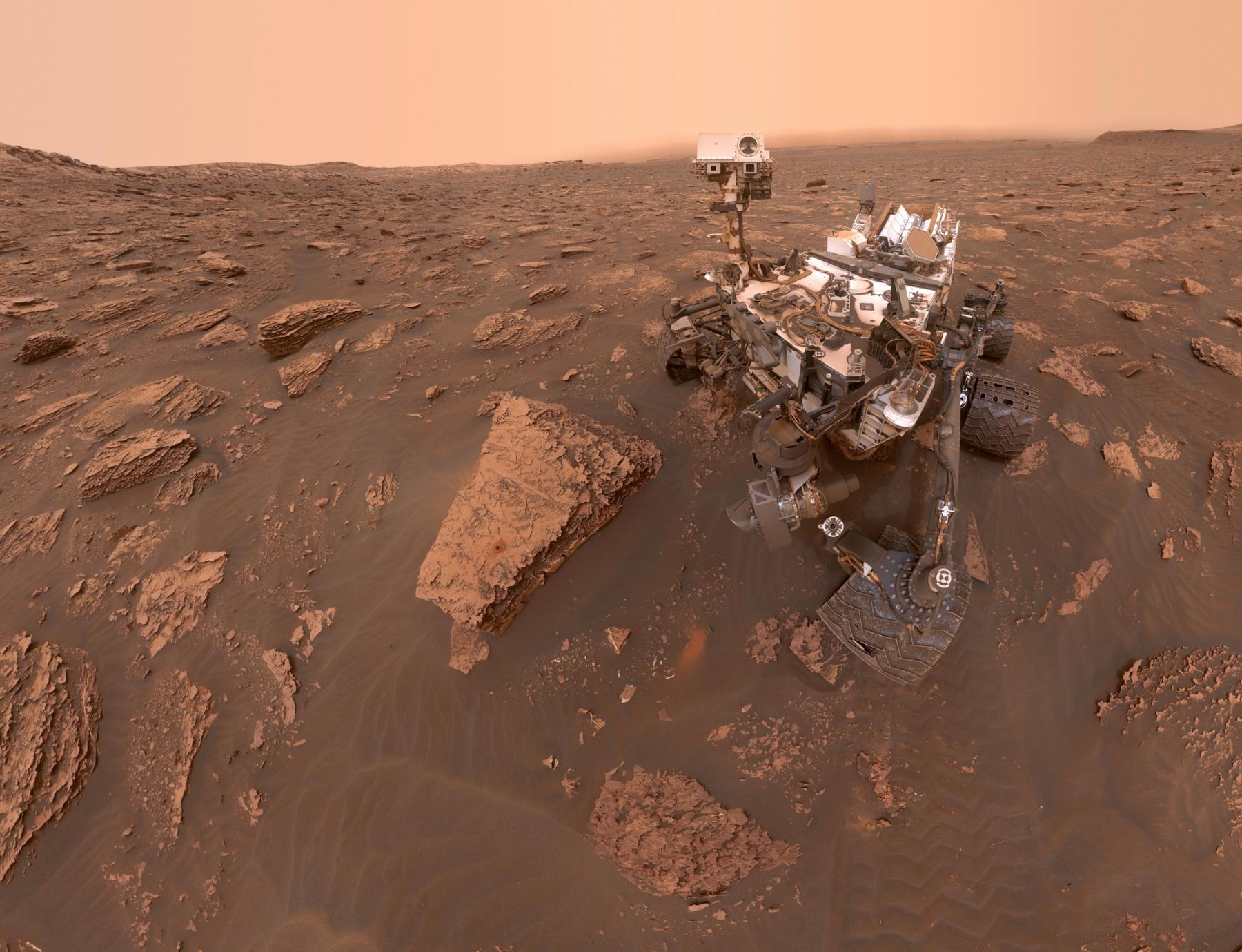 Curiosity’s Dusty Self