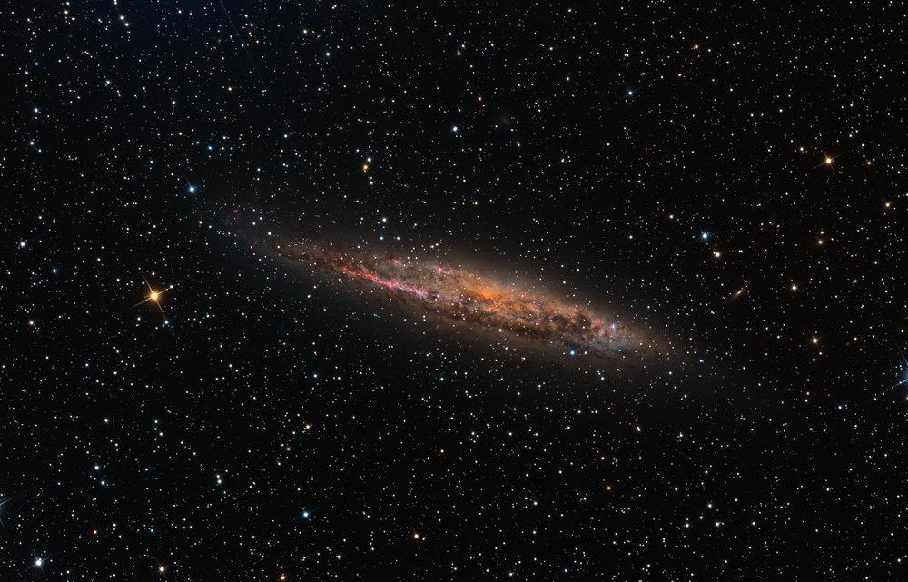 Nearby Spiral Galaxy NGC 4945