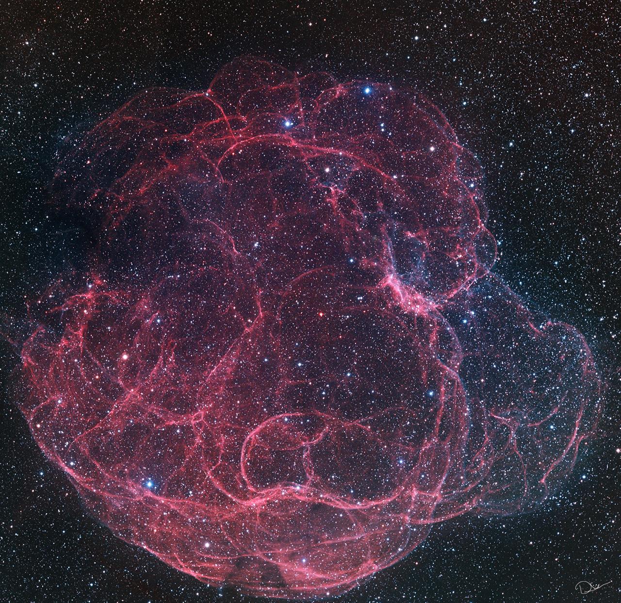 Simeis 147: Supernova Remnant