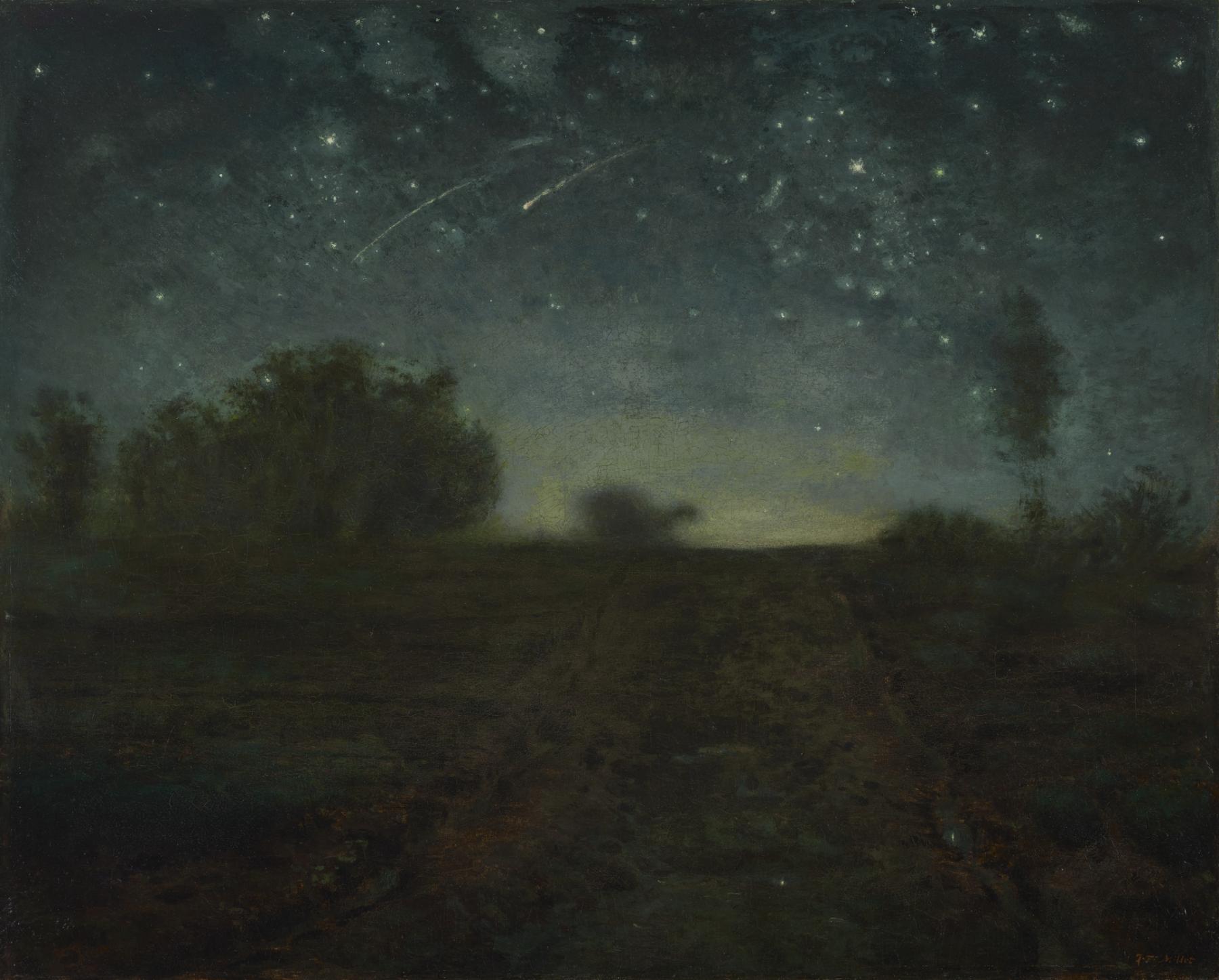 Starry Night by Jean François Millet