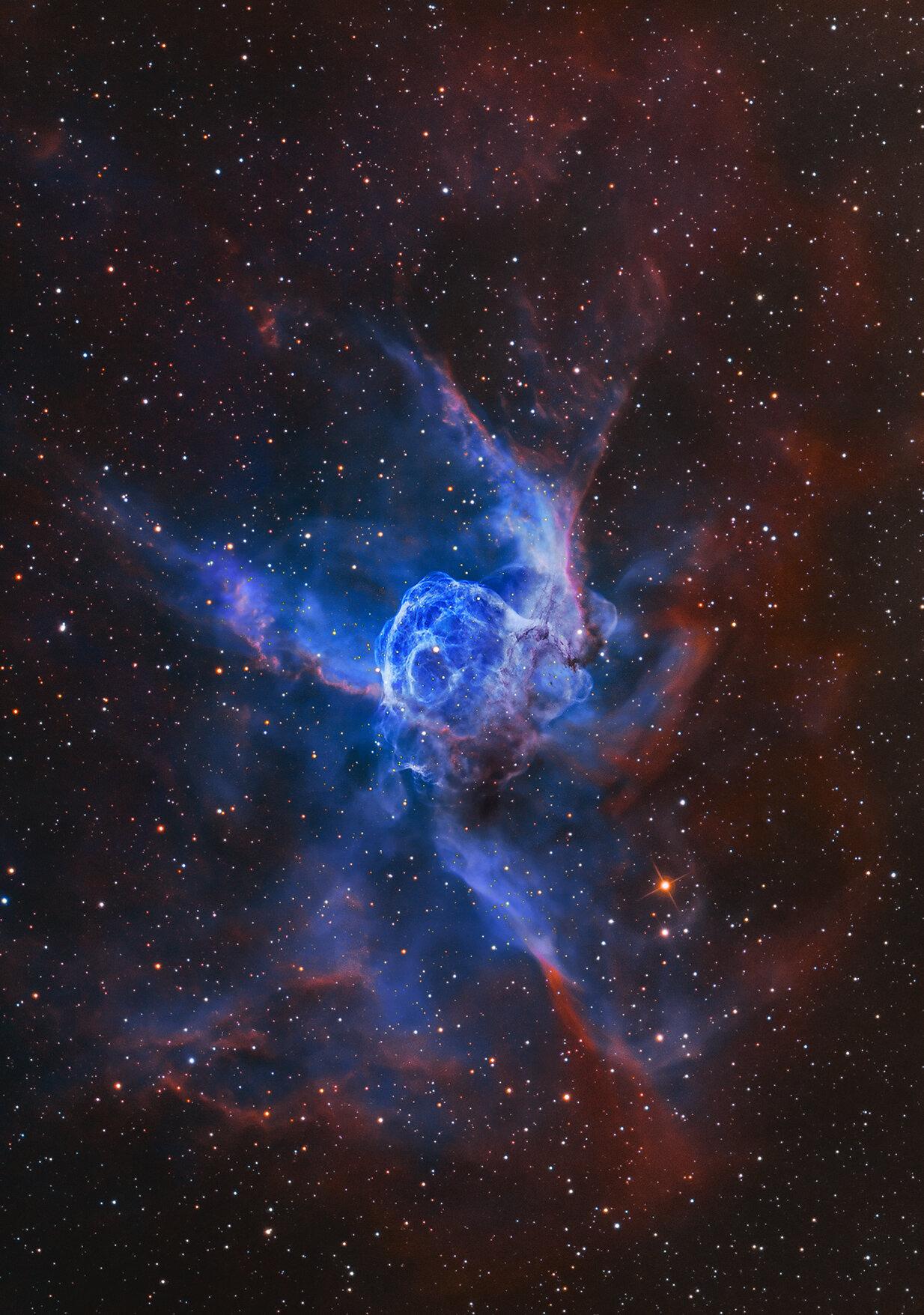 NGC 2359: Thor’s Helmet