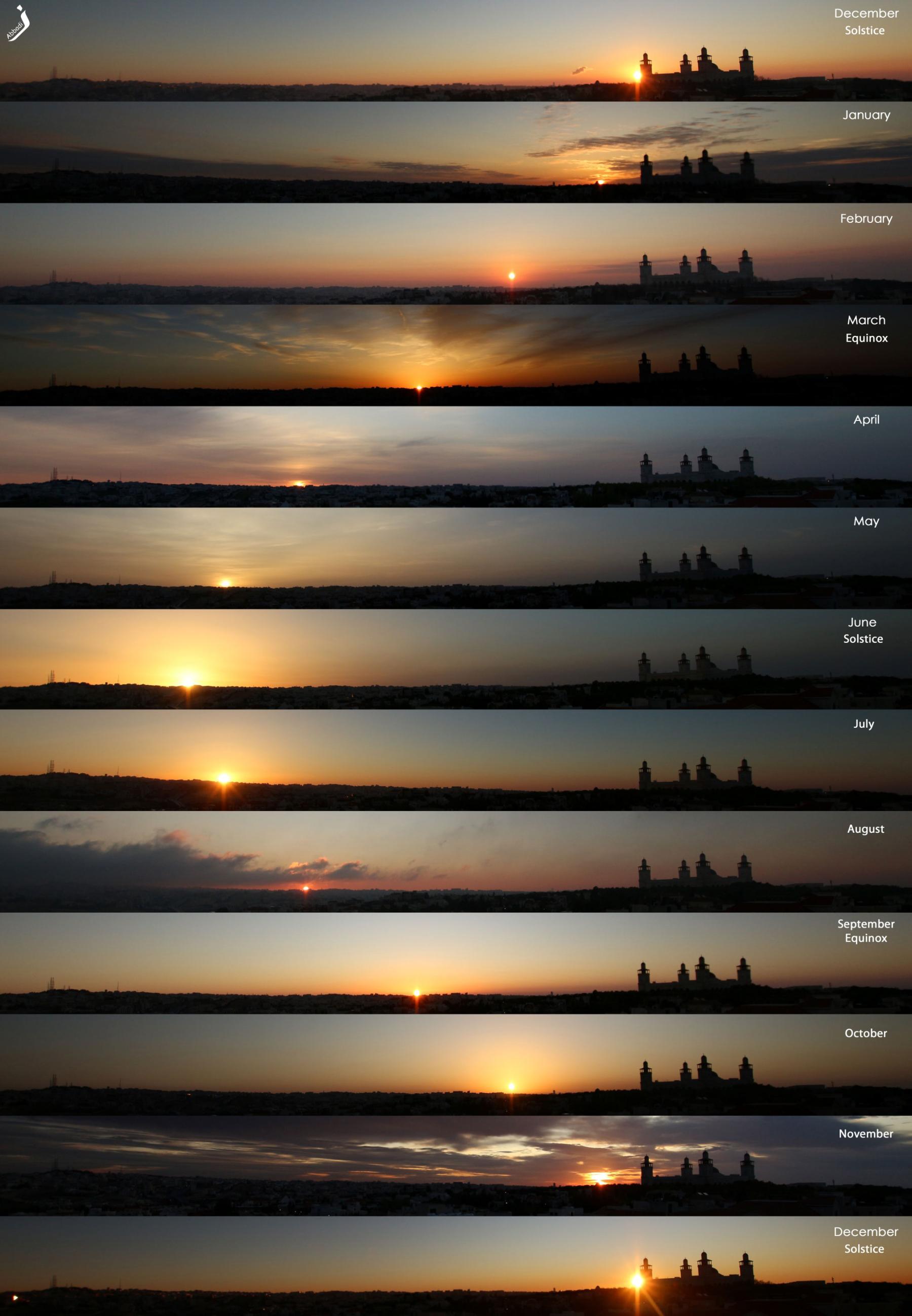 Solstice: Sunrises Around the Year