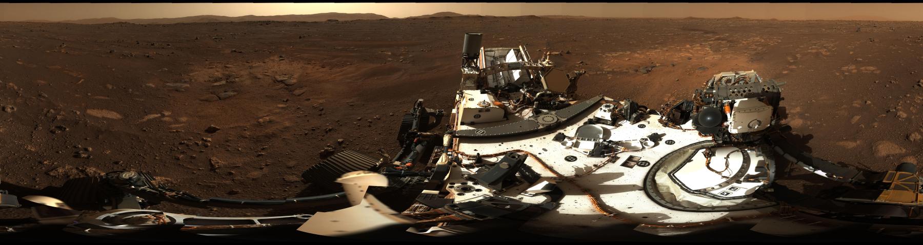 Mars Perseverance Sol 3