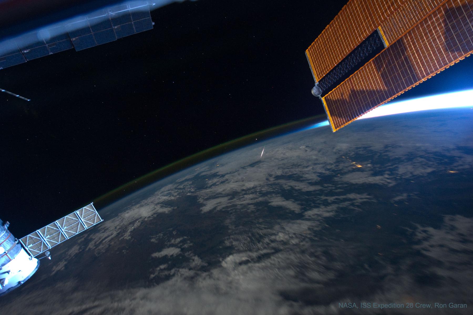 A Perseid Below