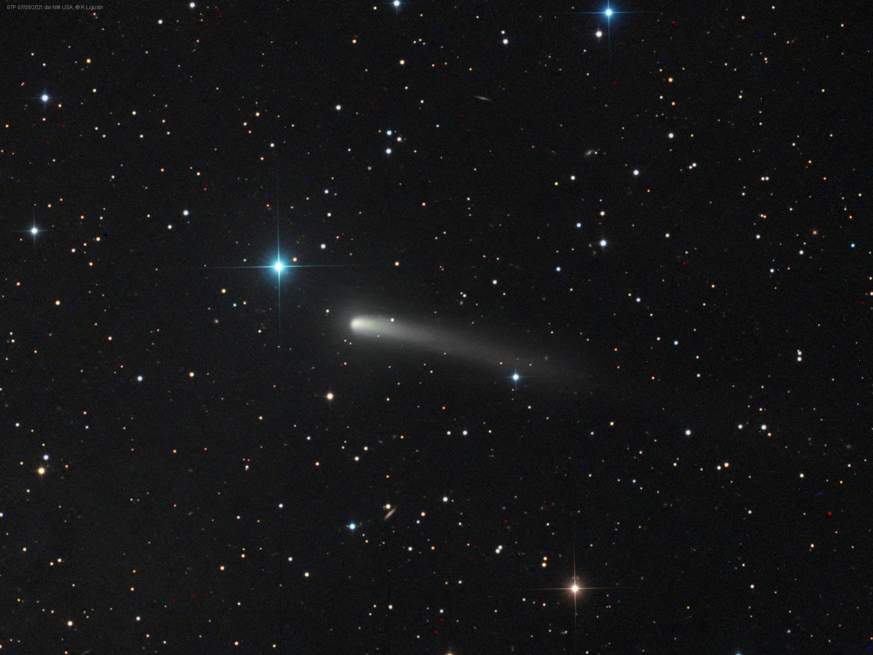 Rosetta’s Comet in View