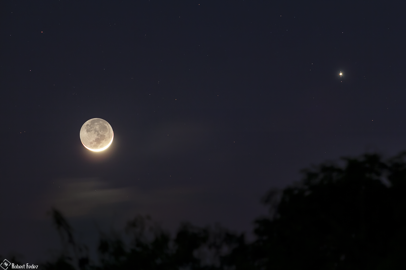Moons at Twilight