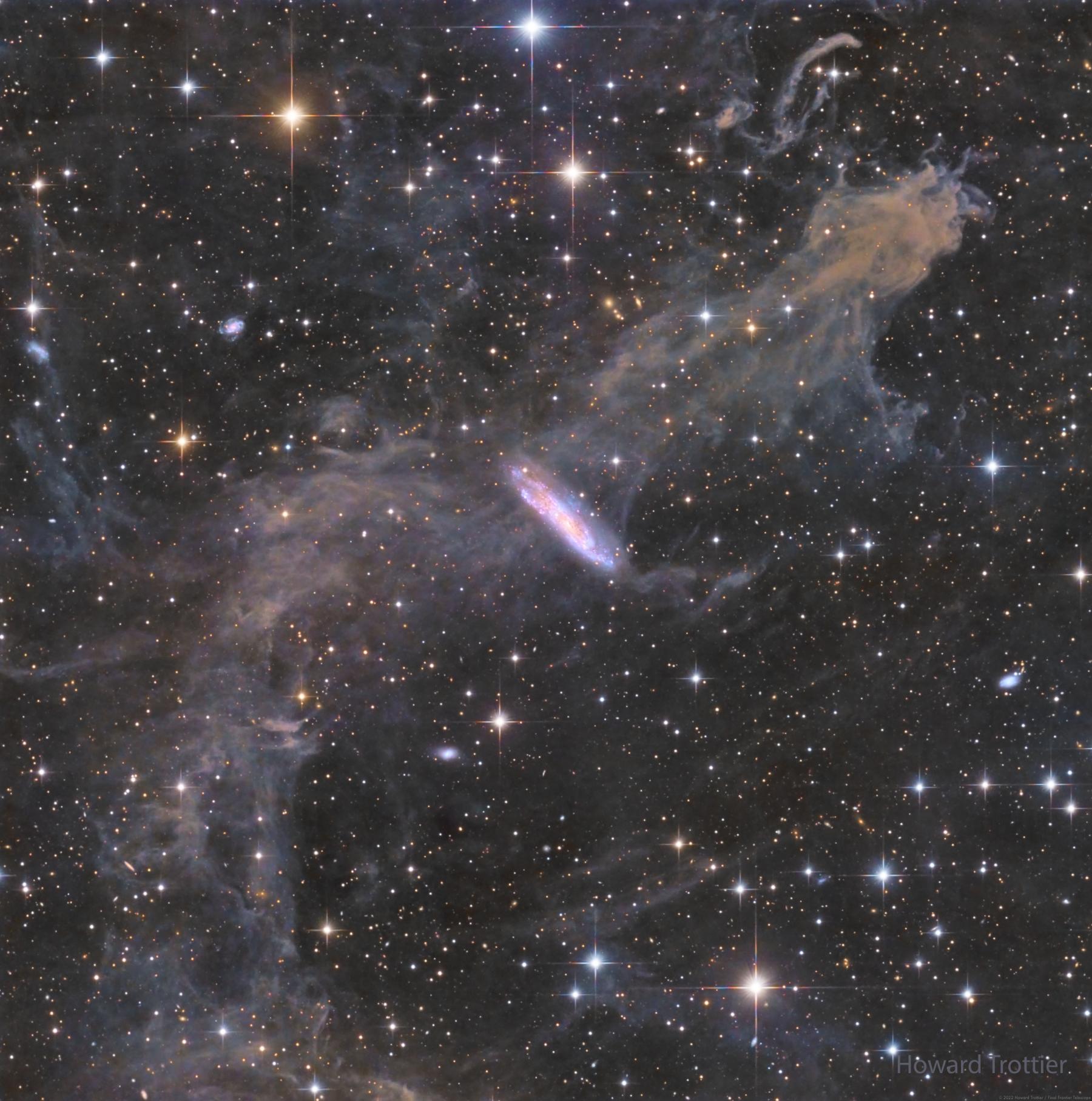A Galaxy Beyond Stars, Gas, Dust