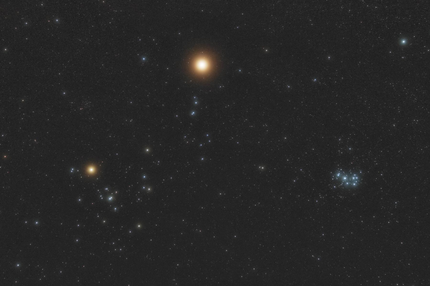 Mars and the Star Clusters