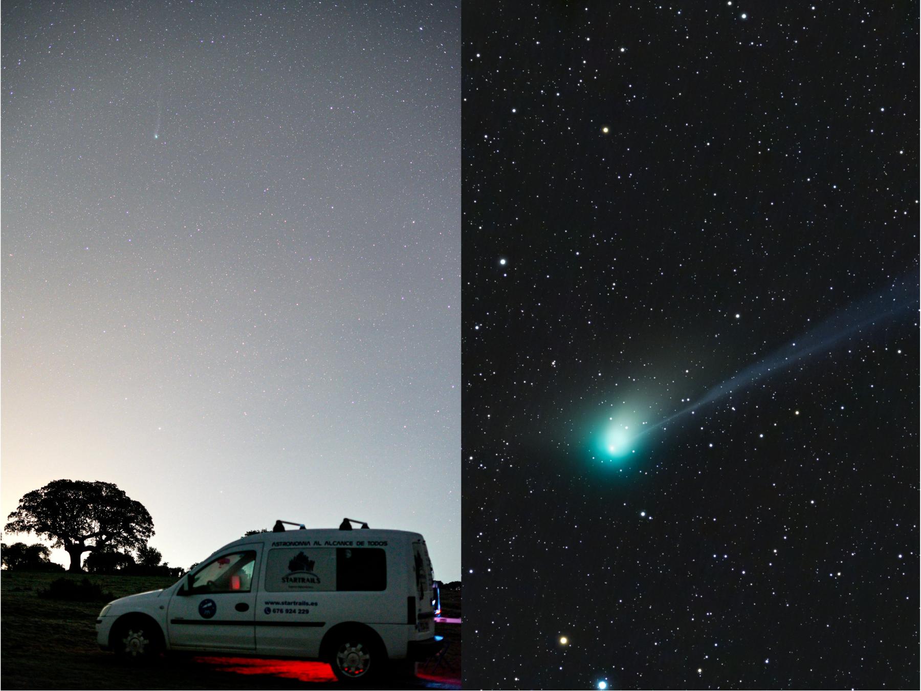 Naked-eye Comet ZTF