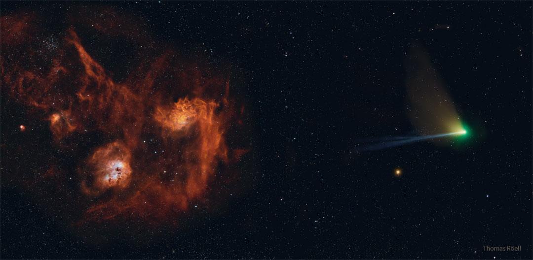 The Flaming Star Nebula
